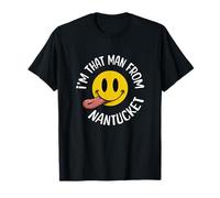 Je suis cet Homme de Nantucket - Happy Face T-Shirt