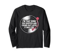 Je suis Cette Chanson Que tu as ignorée et Que tu as découvert Plus Tard qu'il s'agissait d'un Incendie Manche Longue