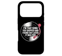 Je suis Cette Chanson Que tu as ignorée et Que tu as découvert Plus Tard qu'il s'agissait d'un Incendie Coque pour iPhone 17 Pro