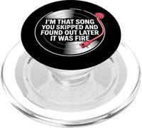 Je suis Cette Chanson Que tu as ignorée et Que tu as découvert Plus Tard qu'il s'agissait d'un Incendie PopSockets PopGrip pour MagSafe