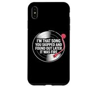 Je suis Cette Chanson Que tu as ignorée et Que tu as découvert Plus Tard qu'il s'agissait d'un Incendie Coque pour iPhone XS Max