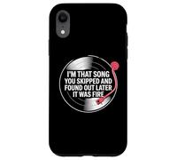 Je suis Cette Chanson Que tu as ignorée et Que tu as découvert Plus Tard qu'il s'agissait d'un Incendie Coque pour iPhone XR