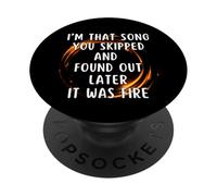 Je suis cette chanson que tu as ignorée PopSockets PopGrip Adhésif