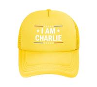Je suis Charlie Kirk Chapeaux Repose en Paix Casquette de Baseball en Maille Hero Charlie Kirk Trucker Chapeau pour Hommes Femmes