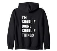 Je suis Charlie Qui Fait des Choses à Charlie Sweat à Capuche