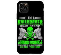 Je suis cheminot Parce Que Cela ne me dérange Pas de Travailler Dur si Je Le voulais Coque pour iPhone 11 Pro Max