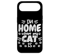 Je suis chez Moi là où se Trouve Mon Chat Coque pour iPhone Air