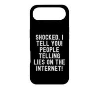 Je suis choquée de Te dire Que des Gens mentent sur Internet Witty Coque pour iPhone Air