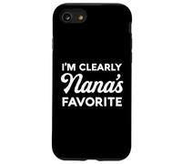 Je suis clairement la Grand-mère, Le Petit-Fils et la Petite-Fille préférés de Nana. Coque pour iPhone SE (2020) / 7/8