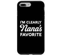 Je suis clairement la Grand-mère, Le Petit-Fils et la Petite-Fille préférés de Nana. Coque pour iPhone 7 Plus/8 Plus