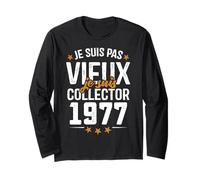 Je suis Collector - Cadeau Anniversaire 48 ans nés en 1977 Manche Longue
