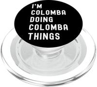 Je suis Colomba Qui Fait des Choses à Colomba PopSockets PopGrip pour MagSafe