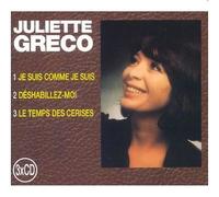 Gréco, Juliette - Coffret 3 CD : Je Suis Comme Je Suis / Deshabillez-Moi / Le Temps Des Cerises