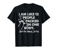 Je suis comme si 12 Personnes réunies dans Un Seul Corps faisaient Tourner Le Squelette T-Shirt