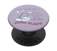 Je suis comme SI Un Petit Bonhomme Stupide Avait SI Sommeil Dragon Meme PopSockets PopGrip Adhésif