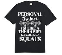 Je suis comme Un thérapeute mais avec Plus de Squats Personal Trainer Comfort Colors Adult Heavyweight T-Shirt