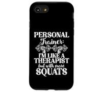Je suis comme Un thérapeute mais avec Plus de Squats Personal Trainer Coque pour iPhone SE (2020) / 7/8