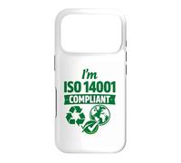 Je suis Conforme à la Norme ISO 14001 - Idée Cadeau de Gestion environnementale Coque pour iPhone 17 Pro