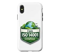 Je suis Conforme à la Norme ISO 14001 - Idée Cadeau de Gestion environnementale Coque pour iPhone X/XS