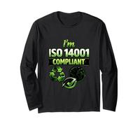 Je suis Conforme à la Norme ISO 14001 - Idée Cadeau de Gestion environnementale Manche Longue