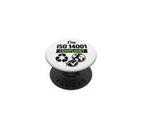 Je suis Conforme à la Norme ISO 14001 - Idée Cadeau de Gestion environnementale PopSockets PopGrip Adhésif