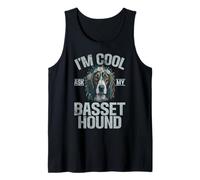 Je suis Cool Demande à Mon Basset Hound Débardeur