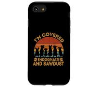 Je suis Couvert de Poils de Chien et de sciure de Bois, Chien propriétaire Amusant Coque pour iPhone SE (2020) / 7/8