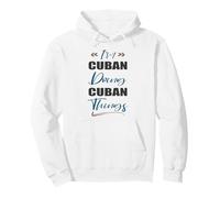 Je suis cubaine et Je Fais des Choses cubaines. Funny Cuba Lover Sweat à Capuche