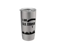 Je suis D.B. Cooper Hijack Skydive 1971 Gobelet isotherme en acier inoxydable double paroi