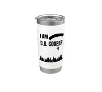 Je suis D.B. Cooper Hijack Skydive 1971 Gobelet isotherme en acier inoxydable double paroi