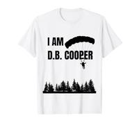 Je suis D.B. Cooper Hijack Skydive 1971 T-Shirt Graphique avec Valeur