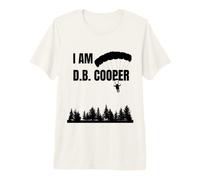 Je suis D.B. Cooper Hijack Skydive 1971 T-Shirt Haut de Gamme