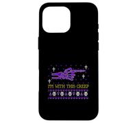 Je suis d'accord avec ce crétin (Graphique Amusant d'halloween) Coque pour iPhone 16 Pro Max