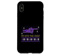 Je suis d'accord avec ce crétin (Graphique Amusant d'halloween) Coque pour iPhone XS Max