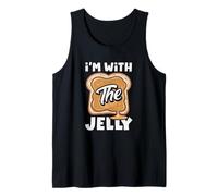 Je suis d'accord avec The Jelly Peanut Butter Couple Friend Matching Débardeur
