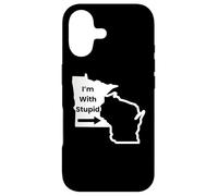 Je suis d'accord avec Une rivalité Stupide et drôle Entre Le Minnesota et l'État du Wisconsin Coque pour iPhone 17