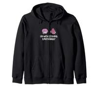 Je suis d'accord émotionnellement avec Stoopid pour un existentialiste mélancolique Sweat à Capuche
