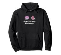 Je suis d'accord émotionnellement avec Stoopid pour un existentialiste mélancolique Sweat à Capuche