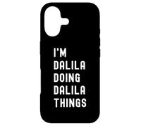 Je suis Dalila Qui Fait des Choses à Dalila Coque pour iPhone 17