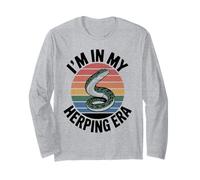 Je suis dans Mon Ère Herping Herpotologist Snake Hunter Manche Longue