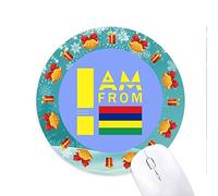 je suis de maurice tapis de souris souris ronds cadeaux de noël