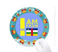 je suis de république centrafricaine tapis de souris souris ronds cadeaux de noël