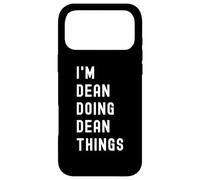 Je suis Dean Qui Fait des Choses à Dean Coque pour iPhone 17 Pro Max