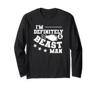 Je suis définitivement Un Homme-bête Manche Longue