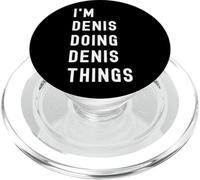 Je suis Denis Qui Fait des Choses à Denis PopSockets PopGrip pour MagSafe