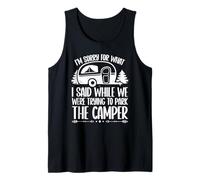 Je suis désolé pour ce Que J'Ai Dit Camper en garant Un feu de Camp Débardeur