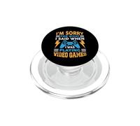 Je suis désolé pour ce Que J'Ai Dit Quand Je jouais à des Jeux vidéo PopSockets PopGrip pour MagSafe