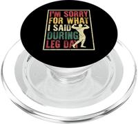 Je suis désolée pour ce Que J'Ai Dit Pendant la journée des Jambes PopSockets PopGrip pour MagSafe