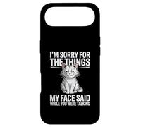 Je suis désolée pour ce Que Mon Visage a Dit Pendant Que tu parlais Coque pour iPhone Air