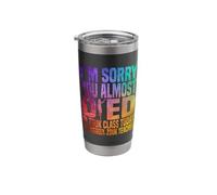 Je suis désolée que tu aies failli mourir en cours de zouk aujourd'hui Gobelet isotherme en acier inoxydable double paroi